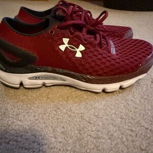 Under Armour Burgundy Sneakers